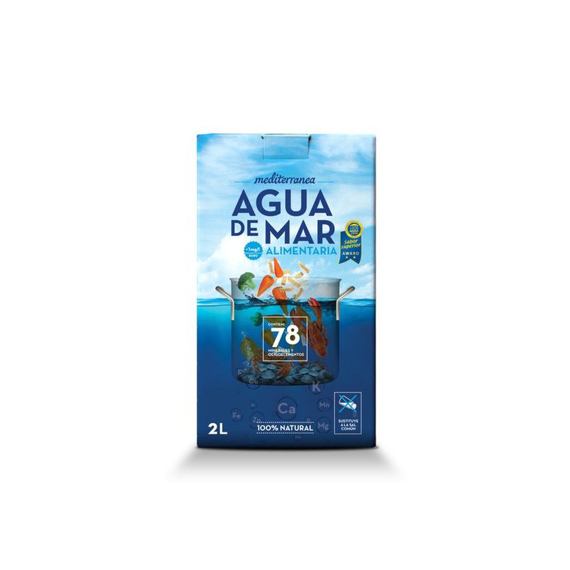 AGUA DE MAR MEDITERRANEA BAG-IN-BOX 6/2lt.